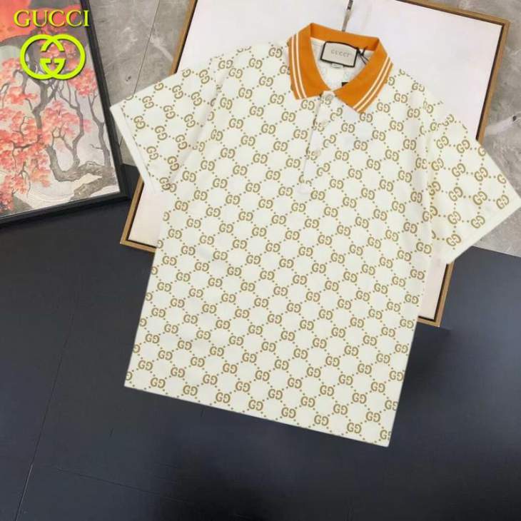 Picture of Gucci Polo Shirts Short _SKUGucciM-3XL12yr14927848
